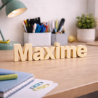 Prénom décoratif personnalisé 23 cm – mot à poser déco