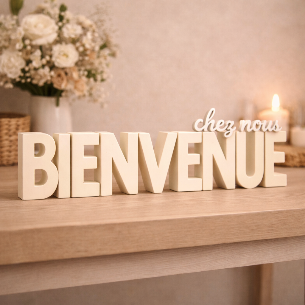 Prénom décoratif personnalisé 23 cm – mot à poser déco